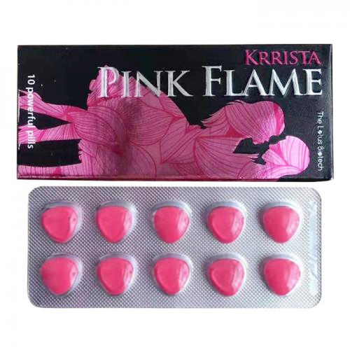 Krrista Pink Flame 巅峰粉色佳人 粉色烈焰 立威大樂威壯犀利士雙效 粉鑽 台灣官網正品